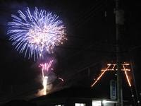 辻豊玉園 駐車場 鳥居焼 お祭り 花火